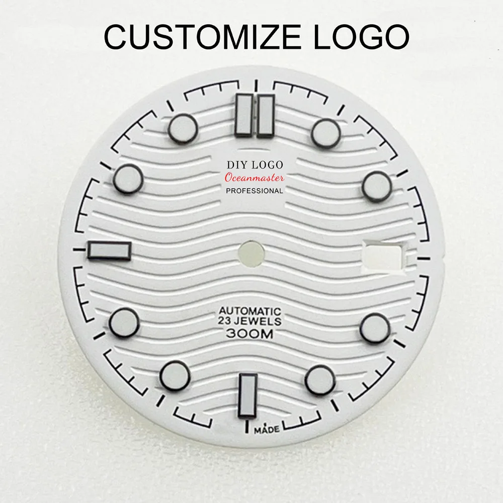 Customize a Unique Personalized Logo for the NH35/NH36/NH38/NH70/VK63/VK64/MIYOTA 8285 Dial Using Printed or Metal Logos