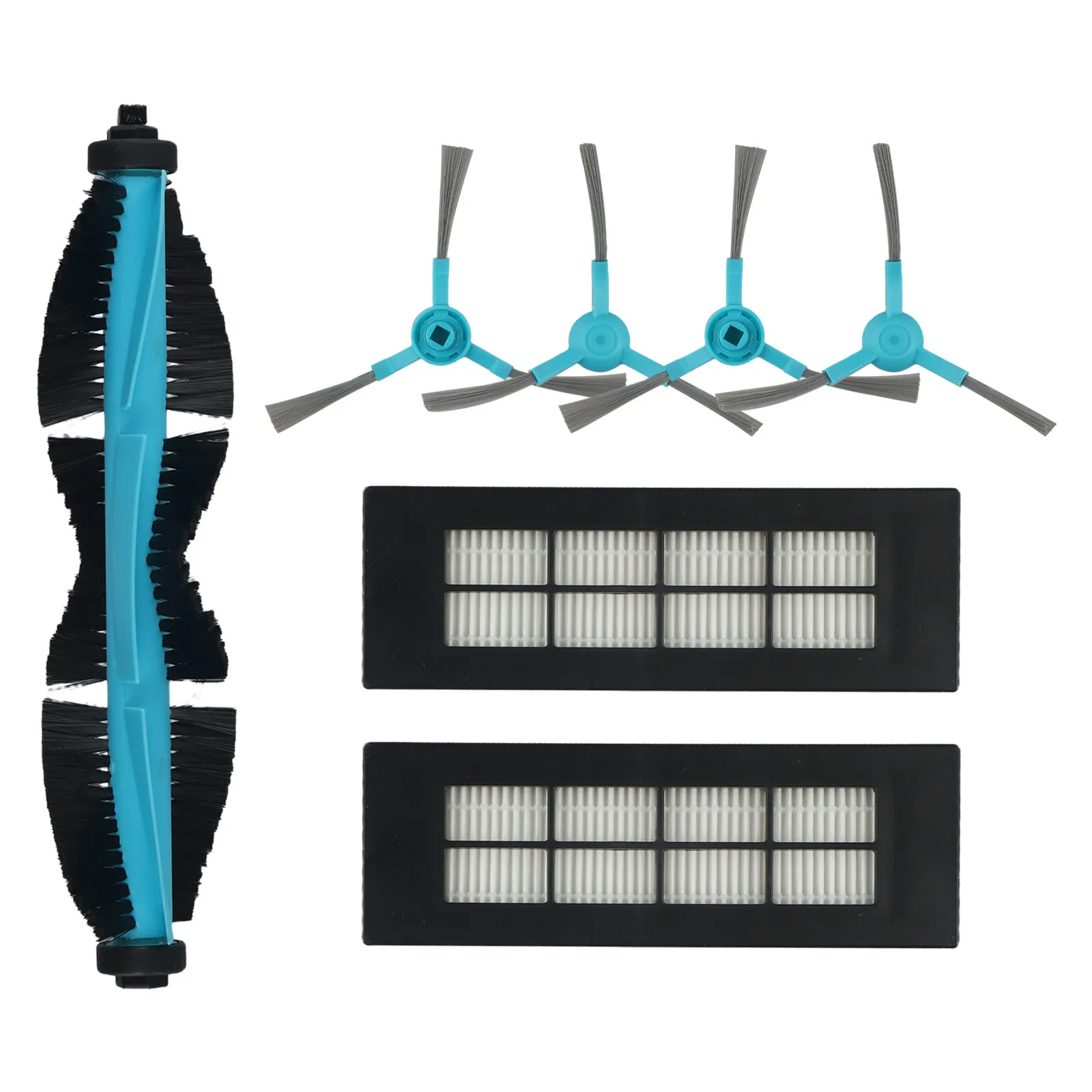Complete Set of Vacuum Cleaner Accessories for Cecotec For Conga 3090 Series Side Brush Roller Brush and Filter