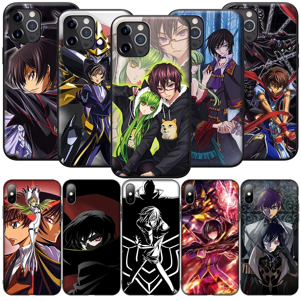 New High-End Phone Case for Xiaomi Mi 9T 10T 11T 11i 11 12 A2 A3 POCO X3 M3 M2 F3 Pro NFC JA40 Code Geass Anime