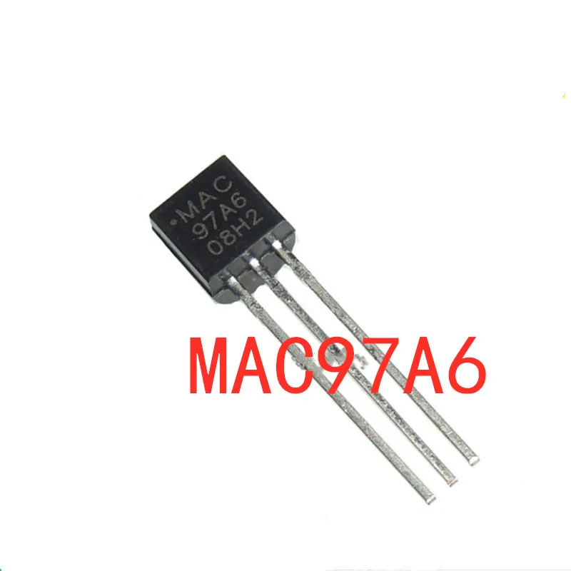 

100PCS/LOT MAC97A6 97A6 TO-92 0.6A/400V Triac New In Stock