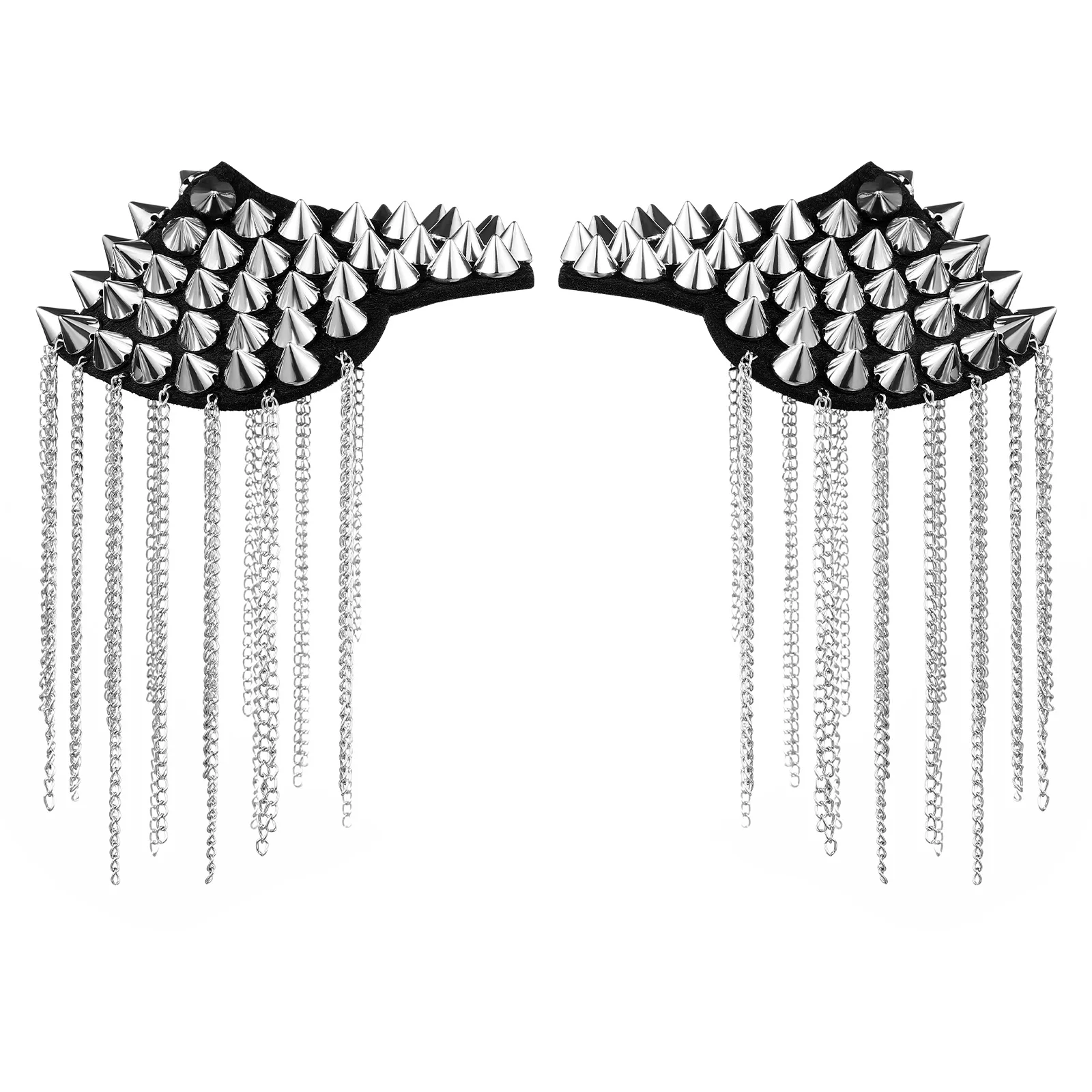 1 زوج الكتف شرابة ديكور برشام الكتفية هامش شارة الزخرفية الكتف مجلس المرحلة زي اكسسوارات شارة الكتفية #4