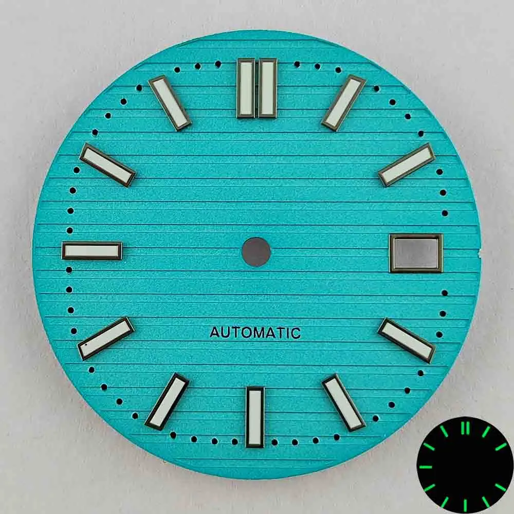 Quadrante dell'orologio NH35 da 29,8 mm adatto per l'attacco del logo personalizzato del quadrante dell'orologio con movimento NH35