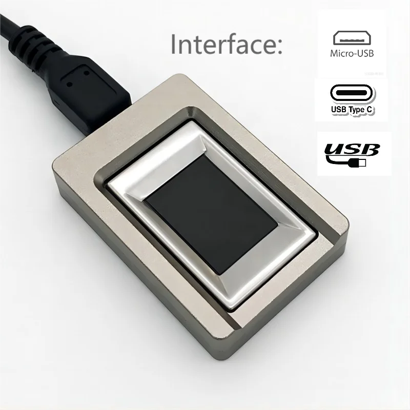 LRU1500 무료 SDK 지원, 윈도우, 안드로이드, 리눅스, USB 지문 리더, 생체 인식, USB 지문 스캐너