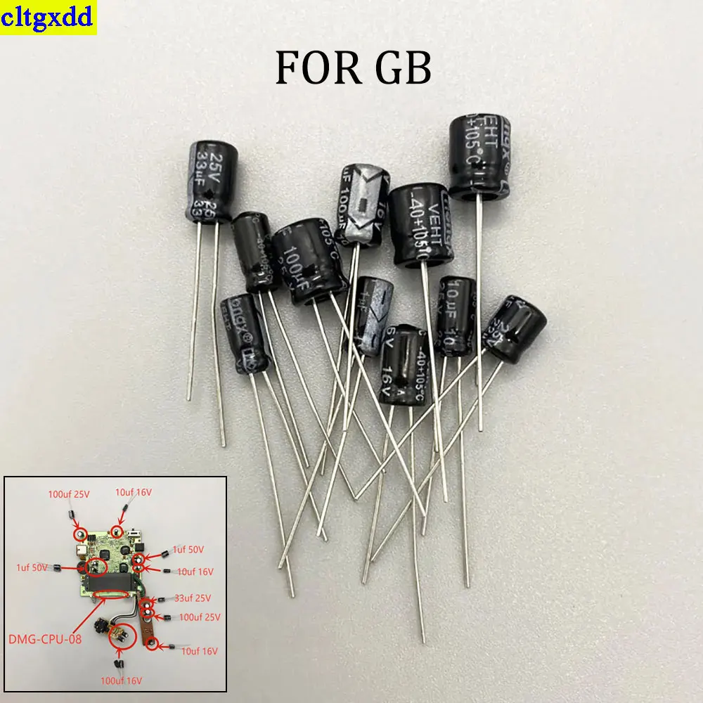 

cltgxdd 1 set high quality suitable for GB DMG motherboard capacitors, capacitors, inductors, maintenance, replacement parts