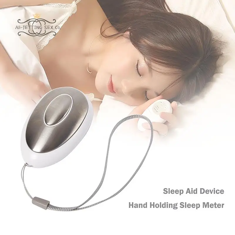 Hand-Held Sleep Aid Device Microcurrent Insomnia Relief Sleep Assistant Electronic Pulse Calm Nerve Sleeping Assistance Tool