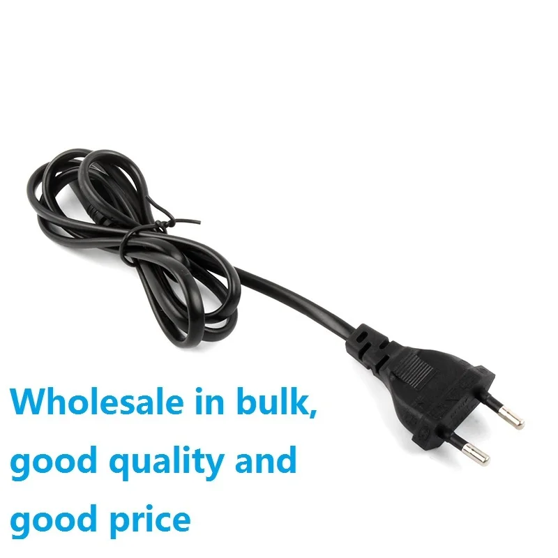 

20x 2-Prong Pin AC EU Cable Power Supply Cord Console Cord C7 Cable Figure High Quality Lead Wire Power Cord For Desktop Laptop