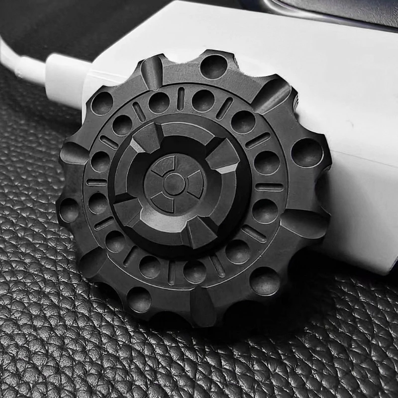 YHEDC Engrenagem Circular Mármores de Aço Inoxidável Fidget Giroscópio Descompressão Brinquedo de Mesa
