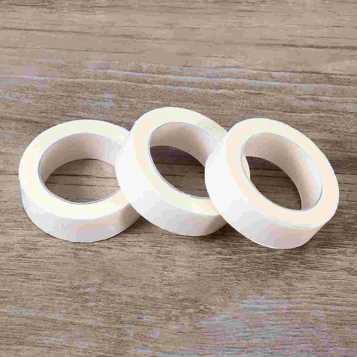 4 Rolls Lash Extensions Supplies Adhesive Tape Eyelash Double Sided Eyelid White Medical