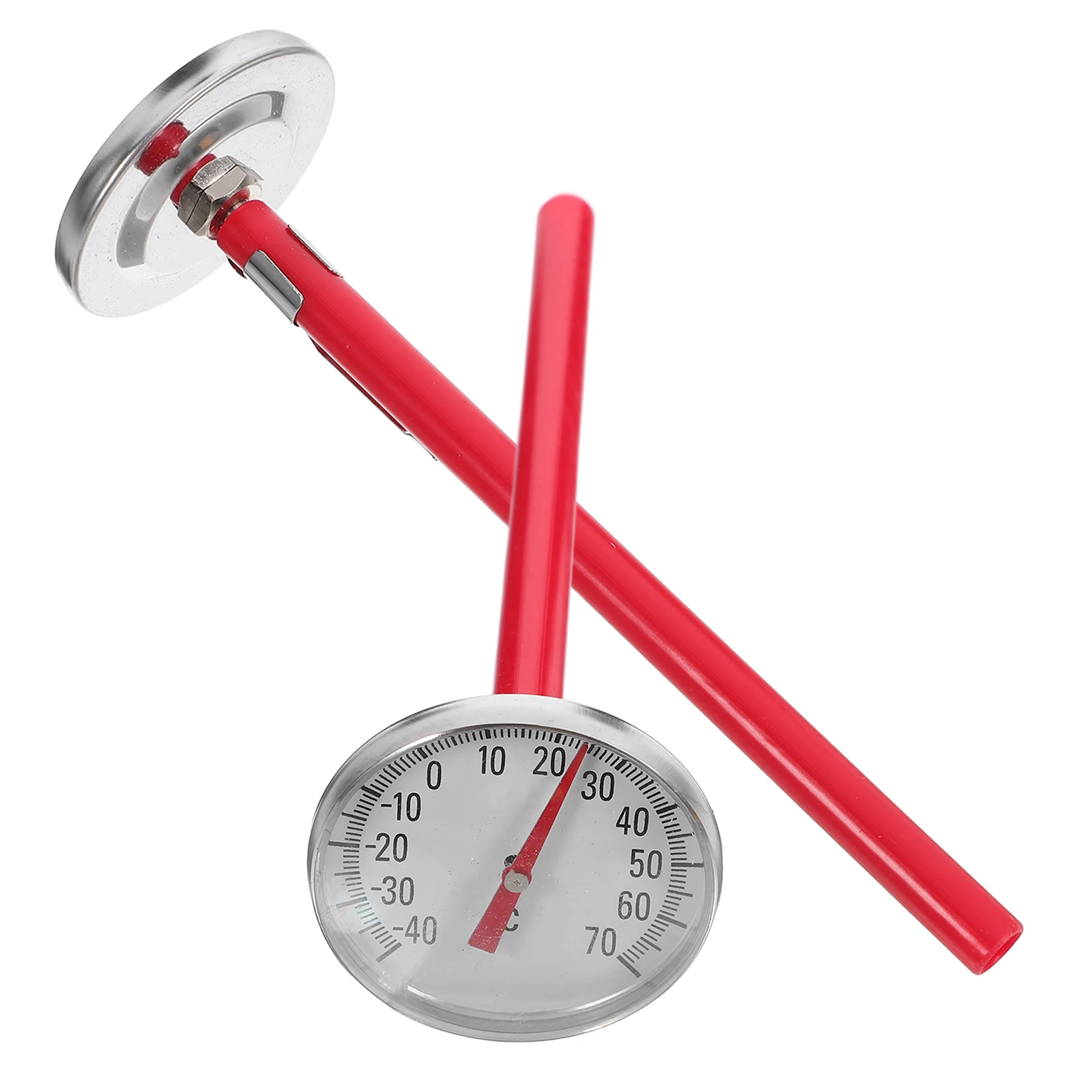 

2pc Air Conditioner Mechanical Dashboard Temperature Gauge for Auto Home Use No Easy Installation for Car Car