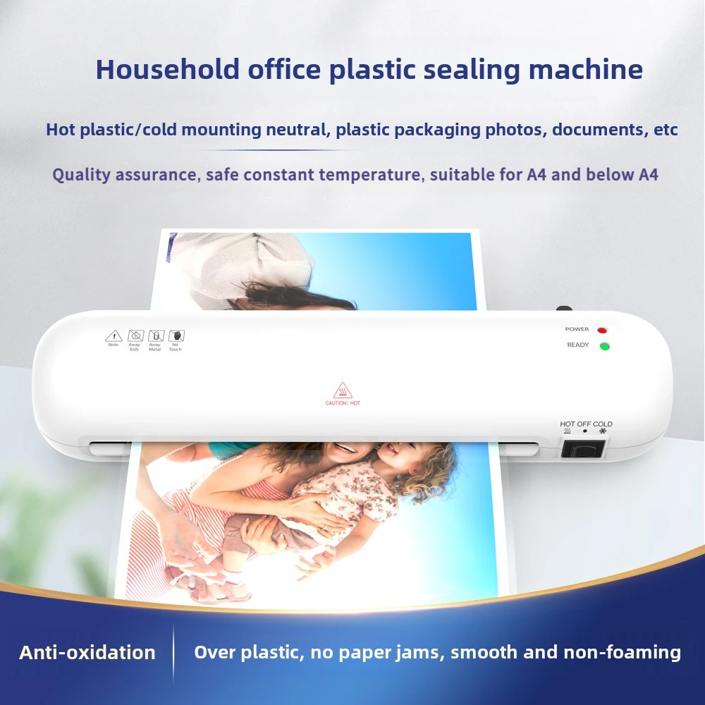SL280 المنزل مكتب A4 المهنية آلة ختم البلاستيك الساخنة والباردة Lamming العالمي التسخين السريع صور وثيقة Laminat