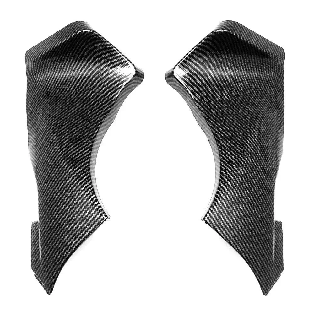 For KAWASAKI NINJA ZX6R 2005 2006 Front Dash Lower Handle Cover Fairing ABS Carbon Fiber ZX-6R Modified Panel Accessories