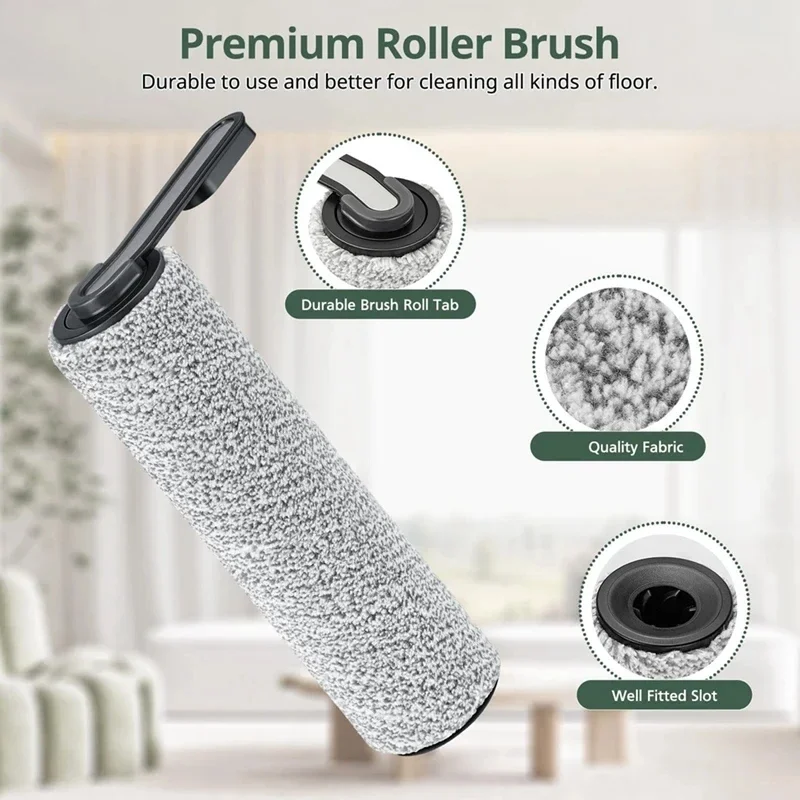 Zachte rolborstel en Hepa-filter voor Tineco iFloor ONE S5 Vervanging Nat en droog wassen accessoires Stofzuiger reserveonderdelen