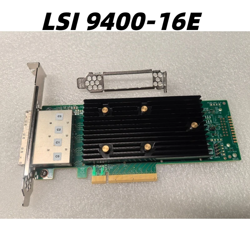 

LSI 9400-16E SAS3416 PCIe3.1 x8 NVMe 12 Гбит/с SATA HBA-контроллер для серверного хранения