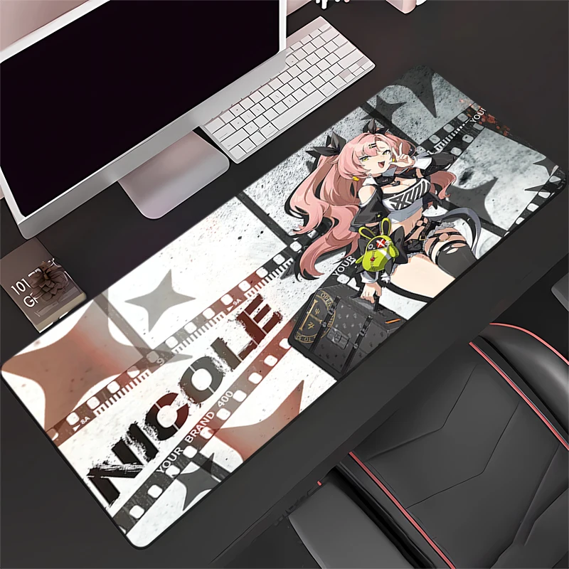 

Zenless Zone Zero Mouse pad large Gaming Desk Mat Computer Keyboard desk pad Mats Non-slip rubber Game PC carpet big Mousepads