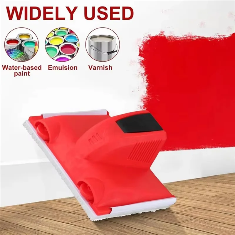 AB47-4Pcs สี Edgertools ชุดขนาดเล็กมุมภาพวาดขอบจิตรกร Touch-Up Pad ปฏิบัติ Paintcutting Edge เครื่องมือ