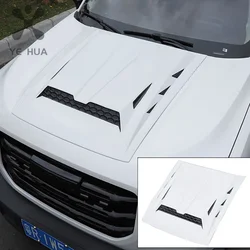 For Great Wall  Haval Dargo 2021 2022 Hood Sand And Stone Block Baffle Engine Hood Front Bonnet Cover Modification Accessories