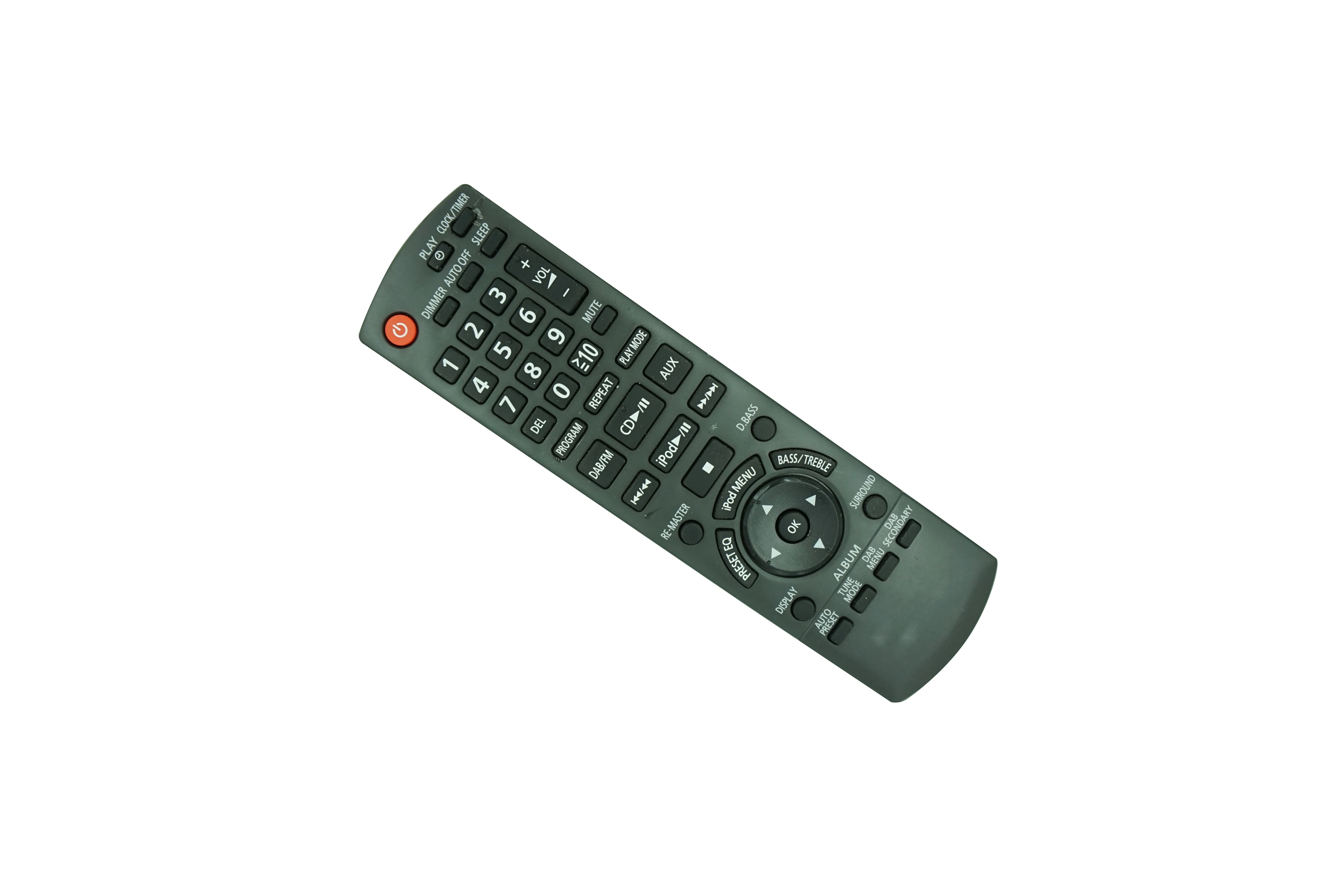 Controle remoto para panasonic SA-AKX54PH SA-AKX54PN SC-AKX54 SA-AKX54 SC-AKX52 SA-AKX52 SA-AKX34 cd compacto sistema de áudio estéreo