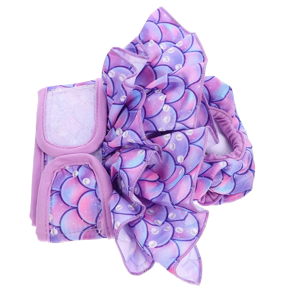 

Dog Sanitary Pant M Size Washable Reusable Female Dog Diaper Adjustable Pet Physical Pant for Heat Period Indoor Use