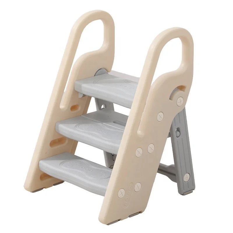 

Современная детская пластиковая подставка для ног с регулируемой высотой, подлокотник, складная лестница