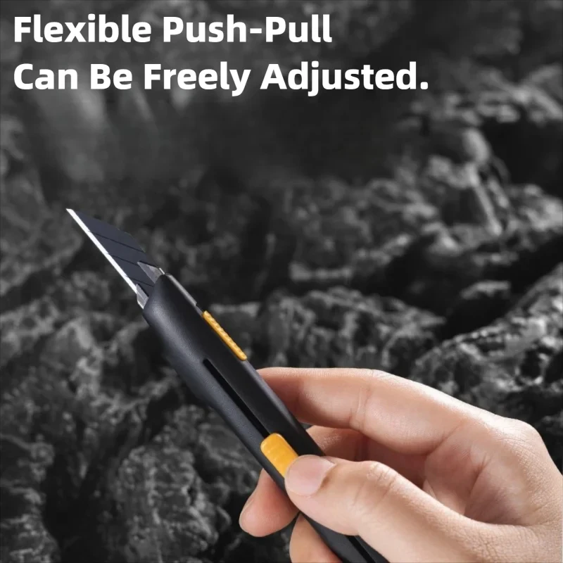 ديلي مكافحة التأثير سكّين متعدّد الاستخدامات قابل للسحب الذاتي قفل الة قطع الورق العملي الفن سكين مكتب لوازم مكتبية #5