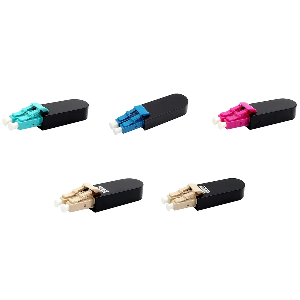 LC/UPC Fiber Optic Loopback Adapter Connectors Fiber Optic Circuitors SM/MM For Jumper Fiber Optic Circulator Coupler