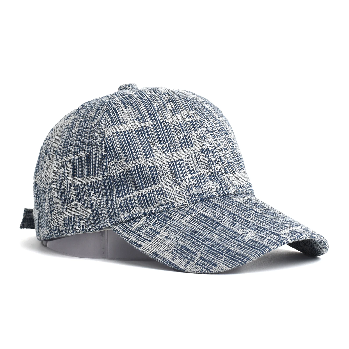 

Vintage Solid Color Denim Baseball Cap Unisex Outdoor Casual Sun Hat Trendy Versatile Distressed Denim Street Fashion Travel Cap