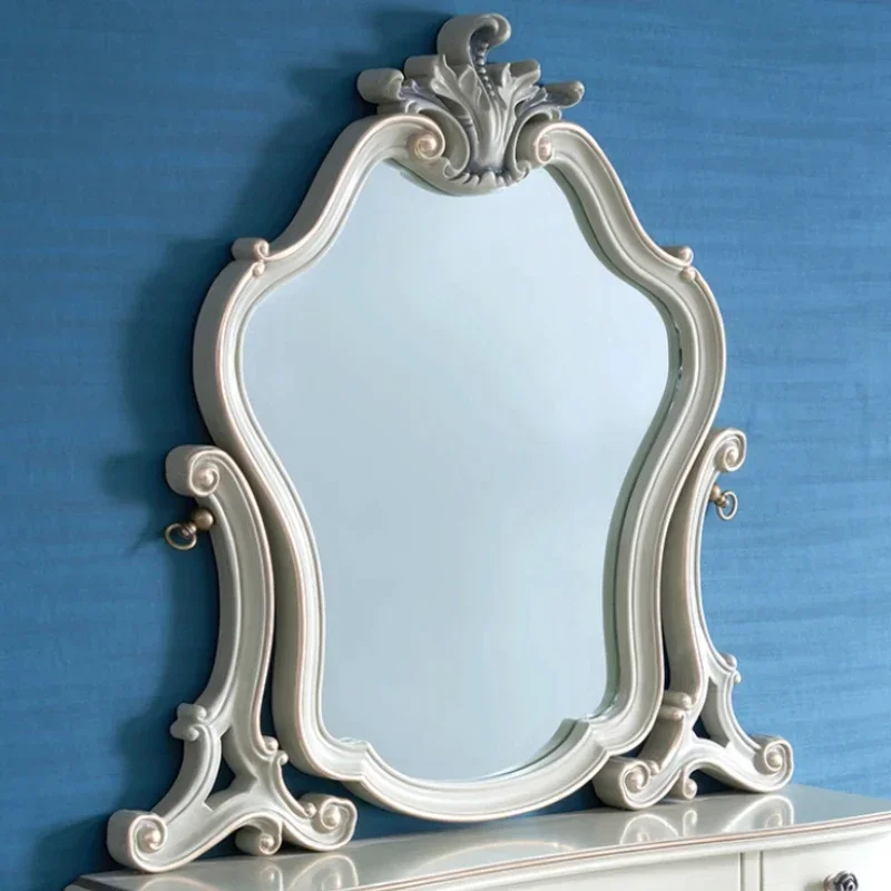 

exquisite craftsmanship Luxury Makeup Dressing Table - European Style Modern Vanity with Storage for Bedroom