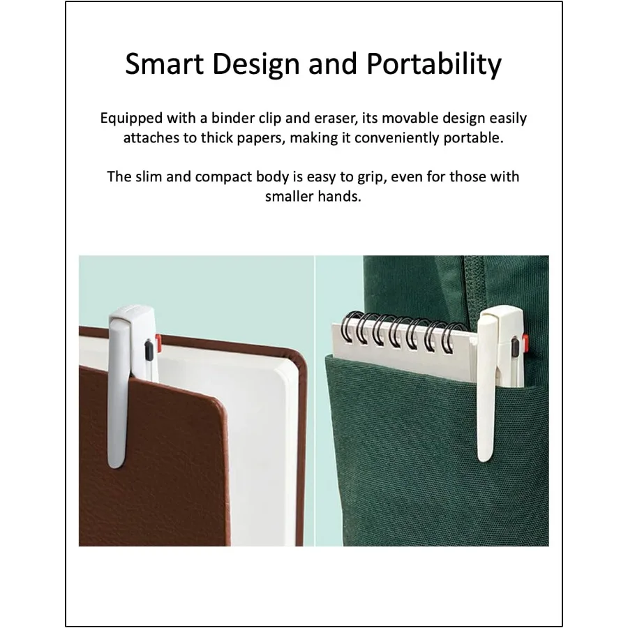 قلم ZEBRA Blen4+S أخضر نعناعي 0.7 مم متعدد الوظائف للاستخدام المكتبي والمدرسة مع 0.7 مم أسود/أزرق/أحمر/أخضر ميكانيكي 0.5 مم #4