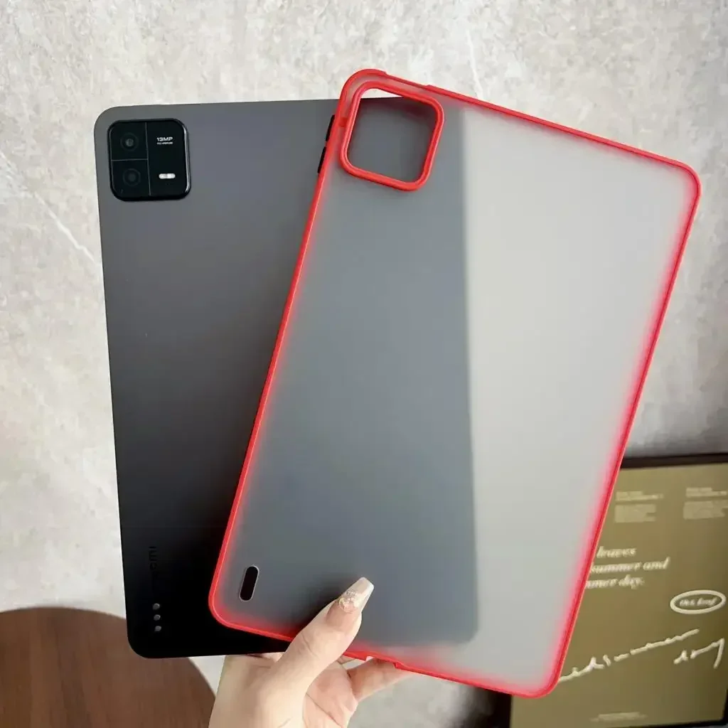 

Shockproof Tablet Case For Xiaomi Pad 6/ 5 Pro 11inch Mi Pad 6 /5 Transparent PC+TPU Soft Cover for Redmi Pad SE 2024