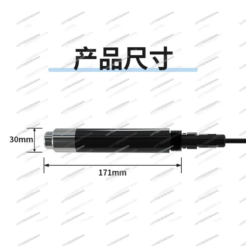 High Sensitivity Optical Dissolved Oxygen Probe Online Water DO Meter For Aquaculture Water Management-YBJ