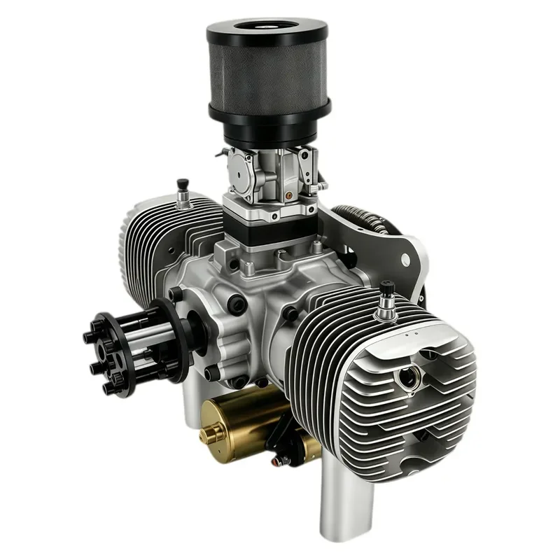 Two Stroke Twin Cylinder 275cc Power Motor Suitable for Fixed Wing Model Replacement