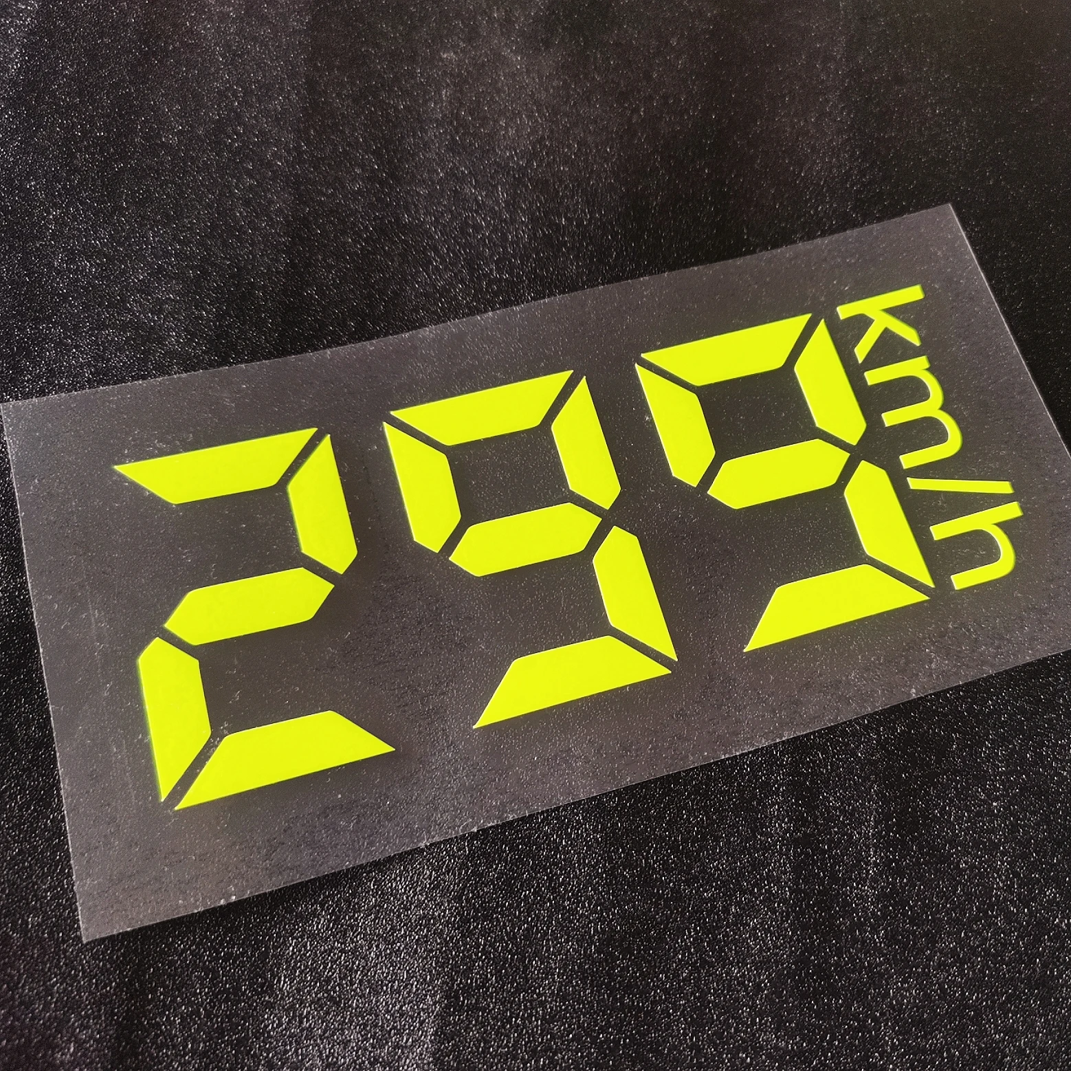 Motorcycle Car Reflective Stickers Fastest Speed Car Body Waterproof Decal
