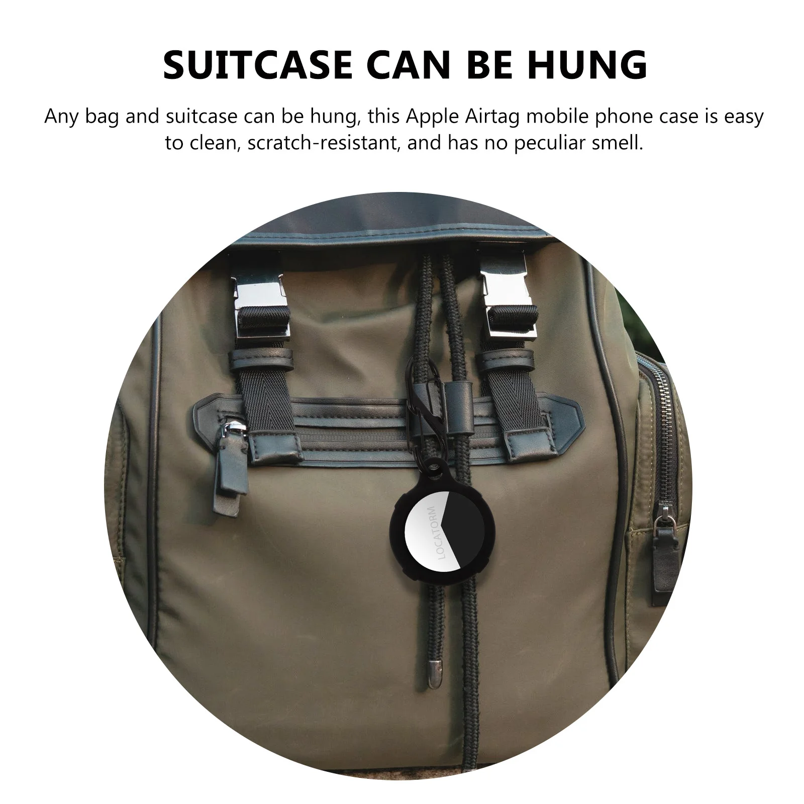 

4Pcs Protection Cover Shockproof Silicone Tracer Case Precise Fit Lightweight Portable Anti-Scratch Smart