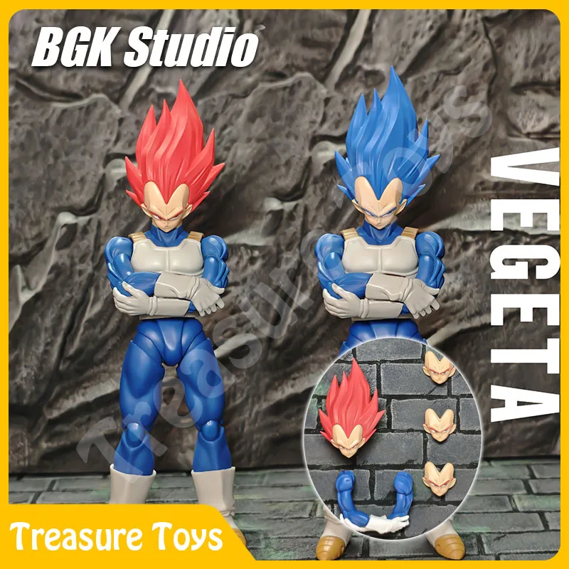 BGK ستوديو فيغيتا رئيس نحت لعبة دراغون بول سوبر سايان الله فيغيتا رئيس الملحقات أنيمي عمل الشكل تمثال نموذج اللعب الهدايا #1