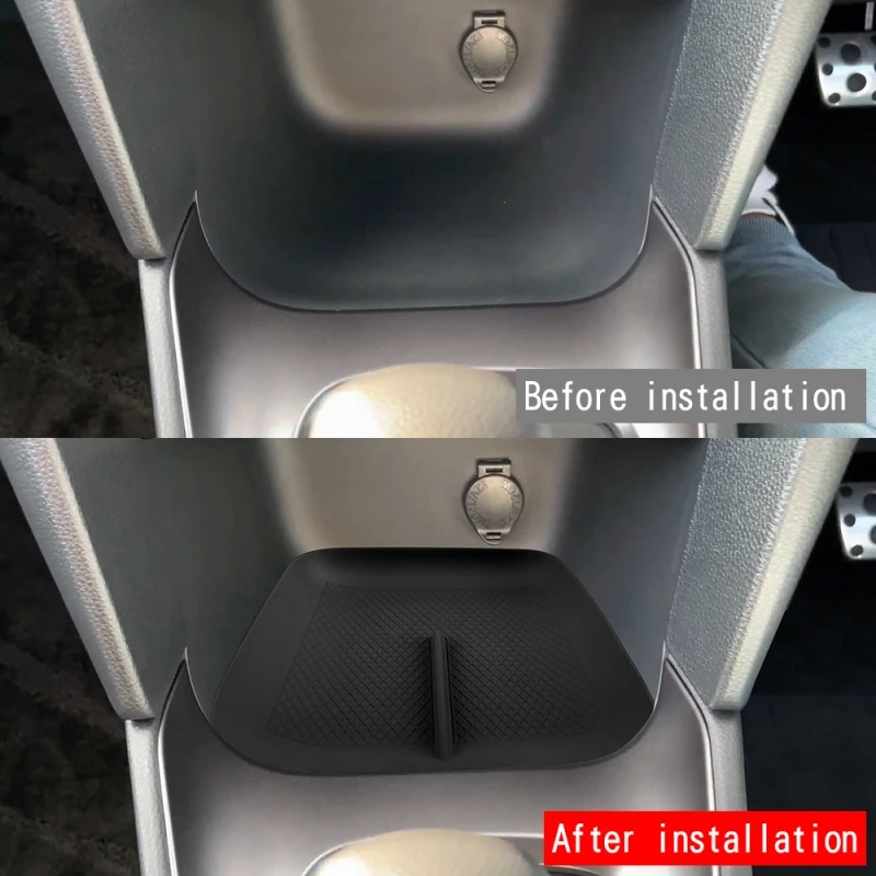 For Toyota Yaris Cross 2020-2022 Interior Central Control Water Cup Holder Cover Storage Box Pad Navigation Screen Silicone Pad