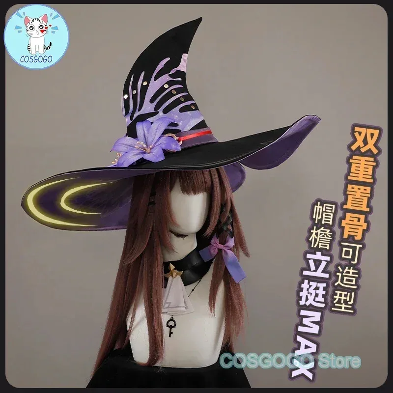 COSGOGO Herta 코스프레 게임 Honkai: 스타 레일 의상 가발 패션 달콤한 유니폼 드레스 할로윈 파티 역할 놀이 의류v;6'h,8;r