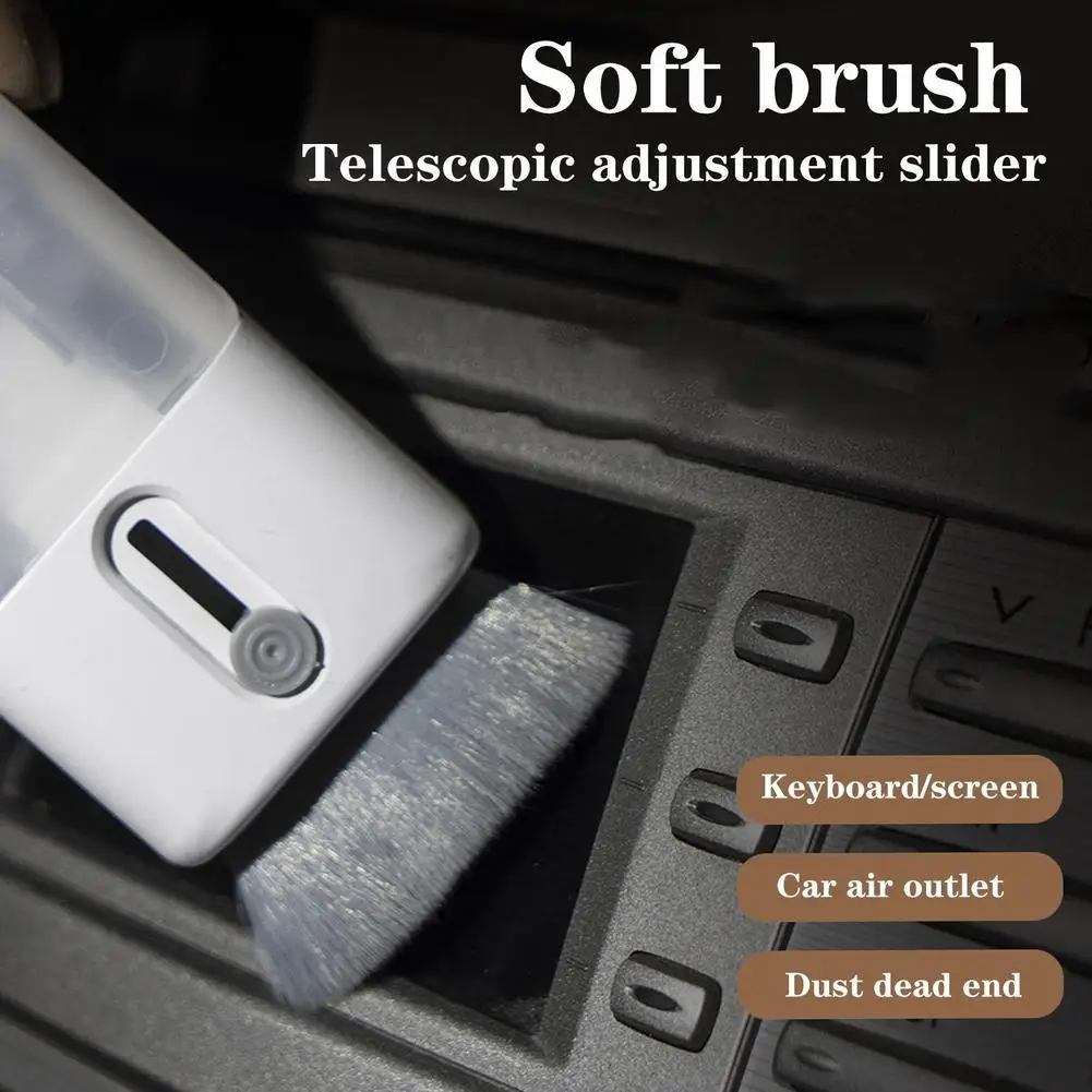 6-in-1 Computer Keyboard Cleaner Brush Kit Earphone Cleaning Pen For Headset IPad Phone Cleaning Tools Cleaner Keycap Puller Kit