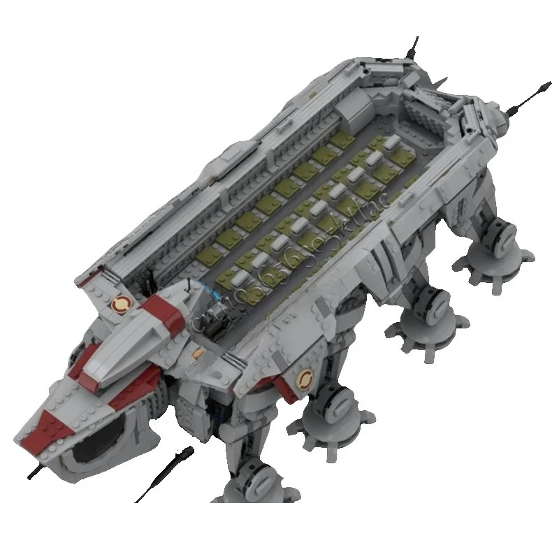 2627 pçs AT-OT guerra espacial militar moc nave espacial batalha modelo blocos de construção arquitetura diy educação modelo natal brinquedos presente