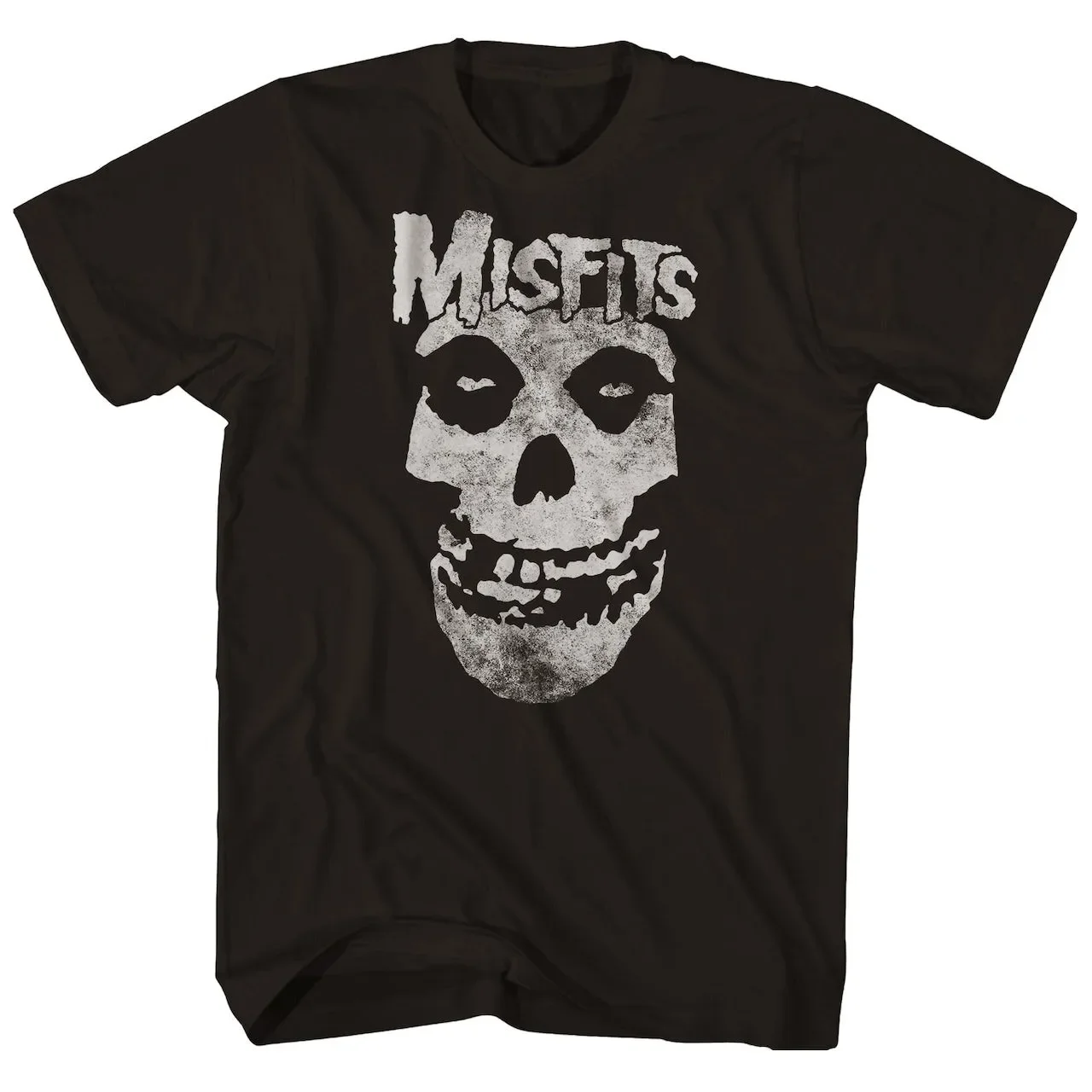 New Fashion Misfits Punk Style Tshirt Retro Street Skull Pattern Men's T-shirt