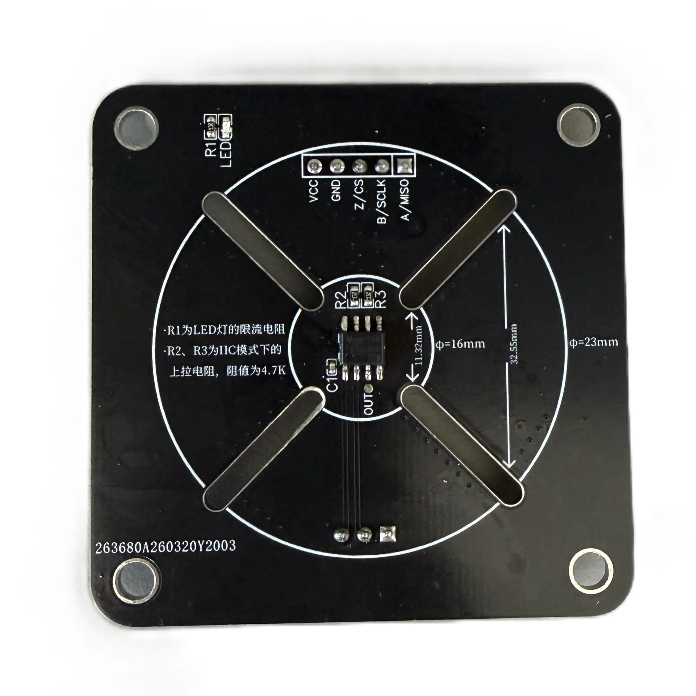 MT6701 Magnetic Encoder Module Motor Kit