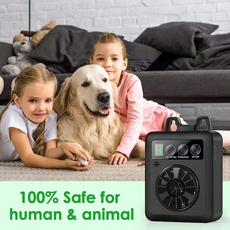 Dog Anti-barking New Charging Self-recognition Ultrasonic Bark Stopper Dog Repeller Prevents Dog Barking Outdoors Anti-barking