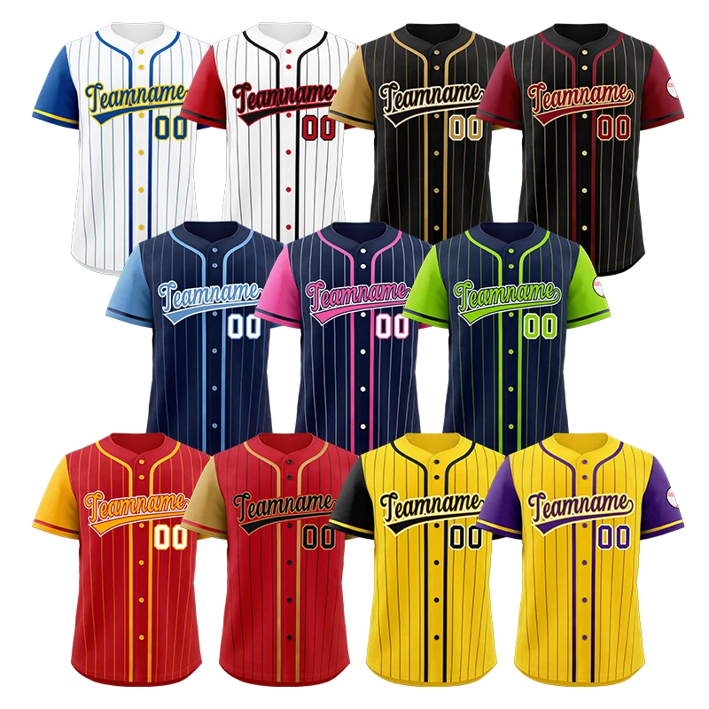 

Cheap Clothing Softball Jersey Custom Printed Baseball Jerseys Wholesale Sublimation Plain Blank Baseball Jersey T Shirt