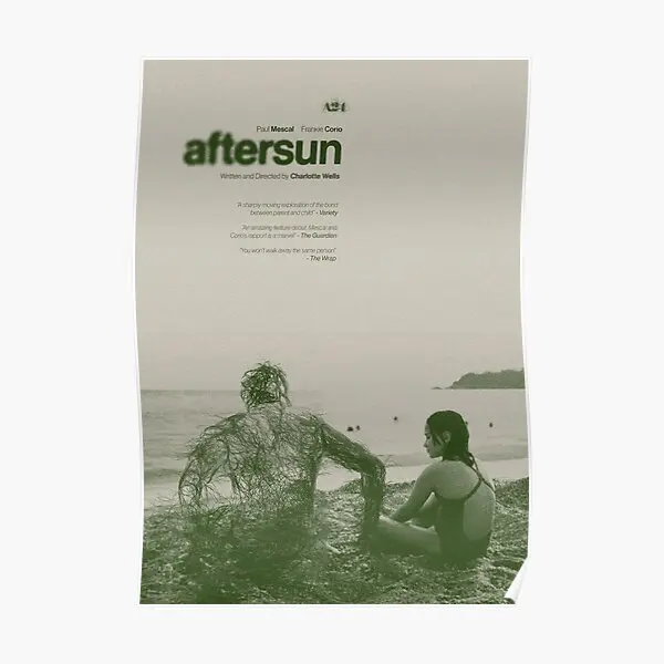 Aftersun 2022 Alternate Movie  Poster Mural Print Vintage Modern Room Art Decor Home Wall Funny Painting Picture No Frame