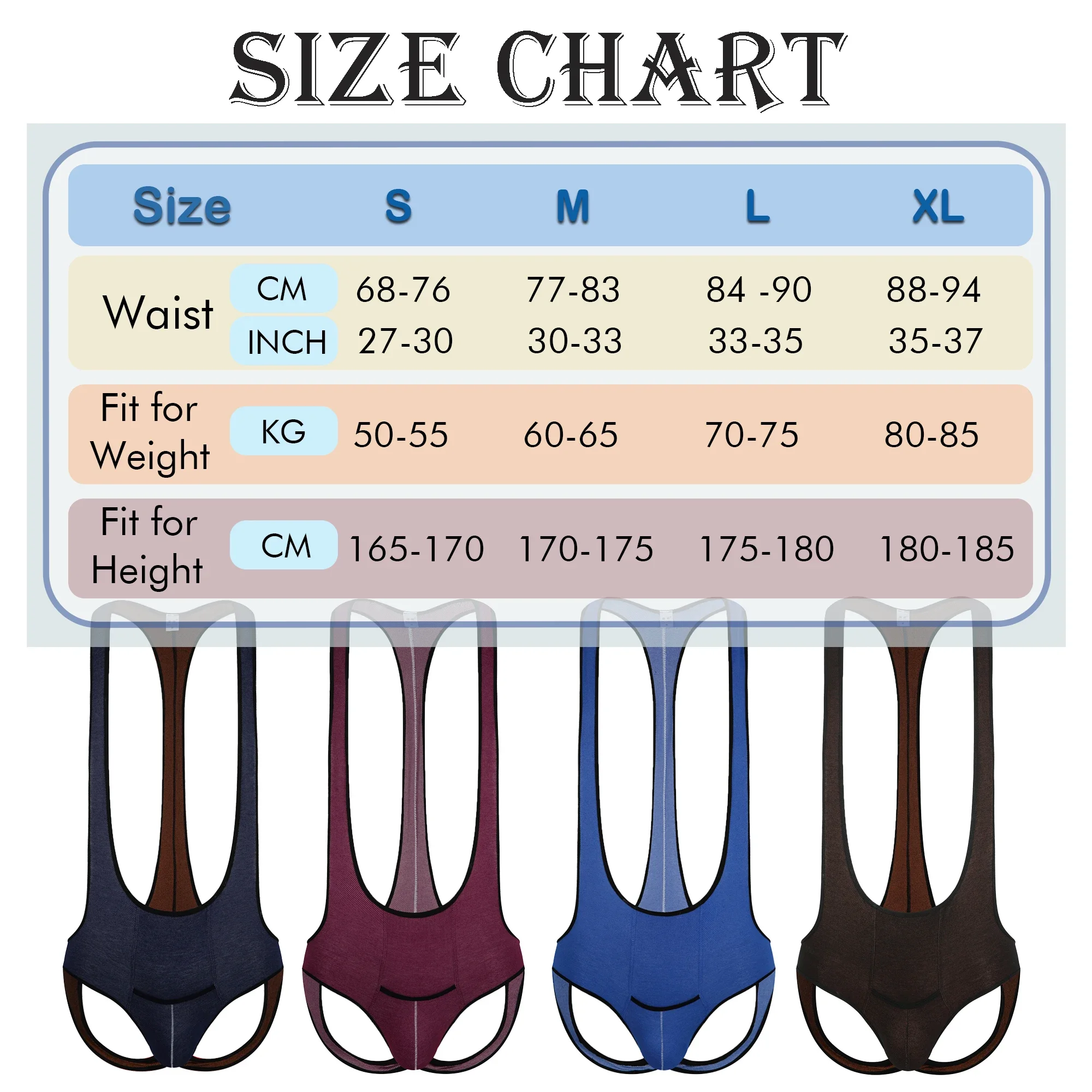 Mens Sexy Jockstrap Rompers Suspender Jumpsuits One Piece Undershirts Gay Open Butt Bodysuits Singlet Leotards Elastic Underwear
