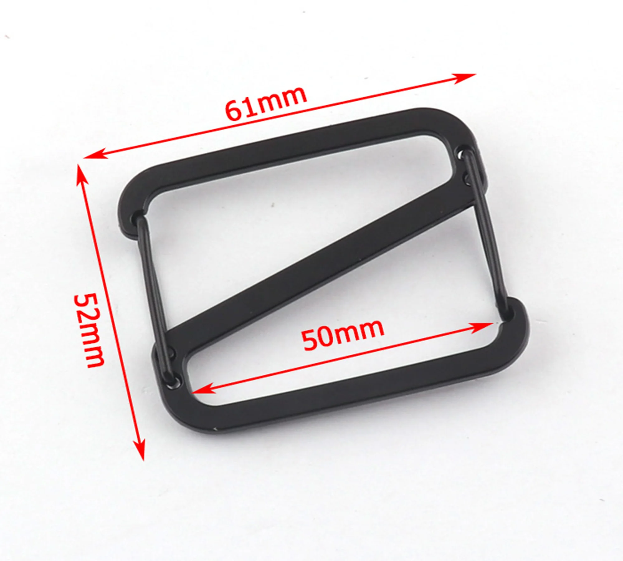 20mm/32mm/35mm/50mm Black belt buckle Metal G buckle G hooks Strap Slider Hooks ZINC Alloy G-Hook Slide Release Buckles