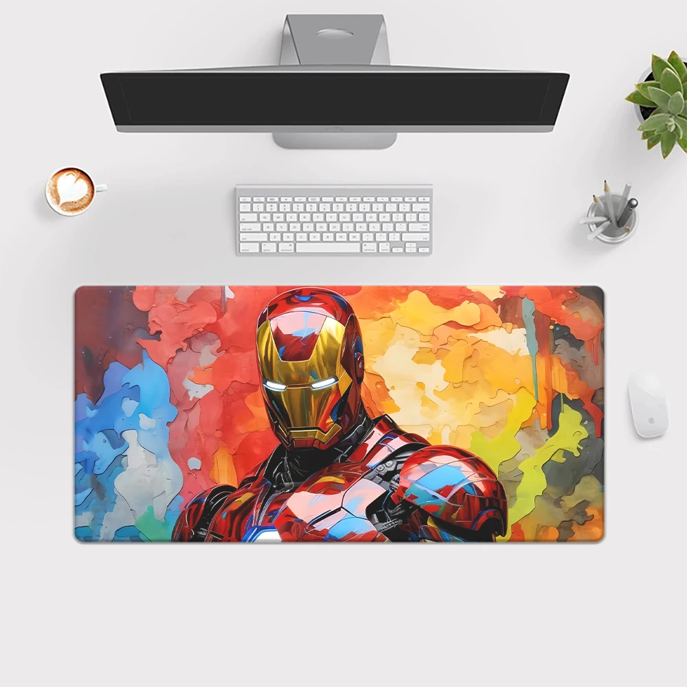 Large Mousepad XXL Anime Man Pad Keyboard Gaming Accessories Mouse Mats Game Office Computer PC Gamer Laptop Desk Mat