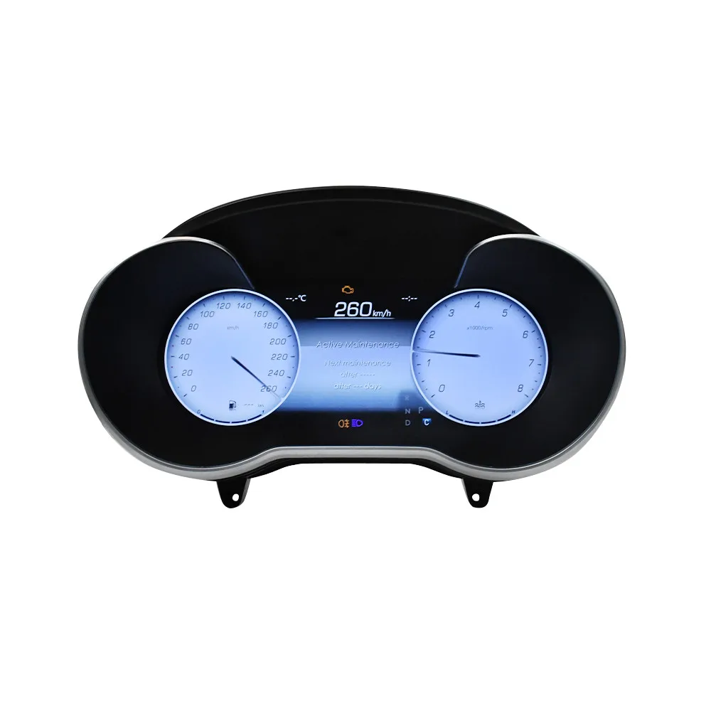 Digital Dashboard For Mercedes-Benz W205 2015~2021 Carplay Car Cluster LCD Virtual Cockpit Digital Instrument Panel Head Unit