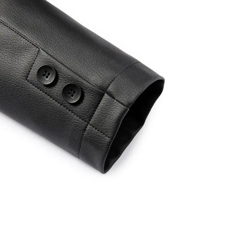 2026 Frühling und Herbst Lederjacken, Lässige Lederanzüge, Herren-Lederjacken und Schaffell-Slim-Fit Hochwertige Jacken – Detail 19