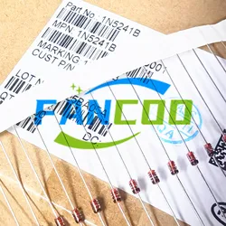 100PCS 1N5229B 1N5229 4.3V 4V3 1N5230B 1N5230 4V7 4.7V 1N5231B 1N5231 5.1V 5V1 1N5232B 1N5232 5.6V DO35 500MW 0.5W 1/2W DO-35