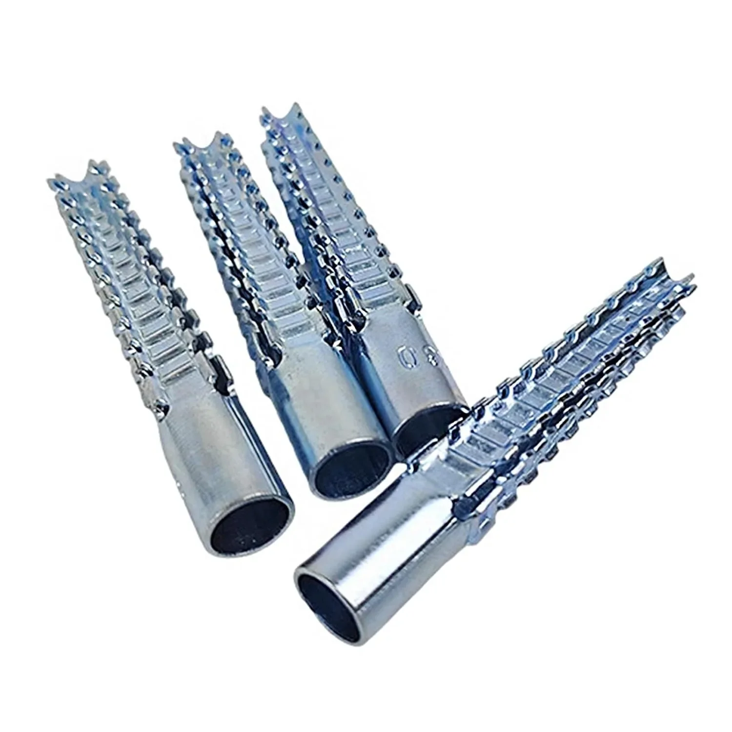 Super Strong Serrated Expansion Tube Christmas Tree Anchor High Performance Wall Fixing for Hollow Blocks, Aerated Concrete